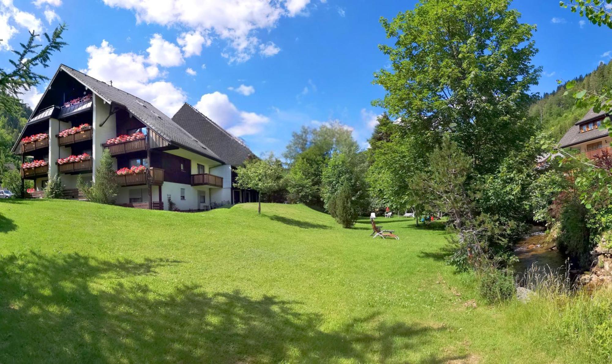 Naturidyll Am Fluss - Ferienhaus Albmatte - Grosser Garten Zum Grillen Und Entspannen-Direkt Neben Dem Radon Revitalbad Mit Sauna Und Thermalbecken Санкт-Блазиен Экстерьер фото